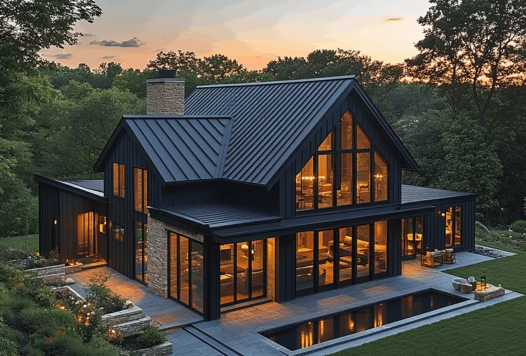 A beautifully installed tile roof by Triumph Roofing in Charlotte, offering durability and minimal maintenance for homeowners