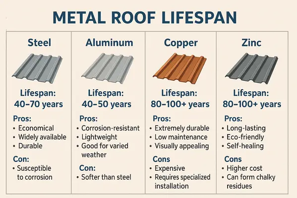 Durable Metal Roofing in Charlotte